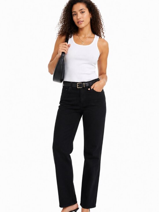 AYR Denim - AYR The Special Sauce Black Straight Leg Jeans Made in USA Size 31